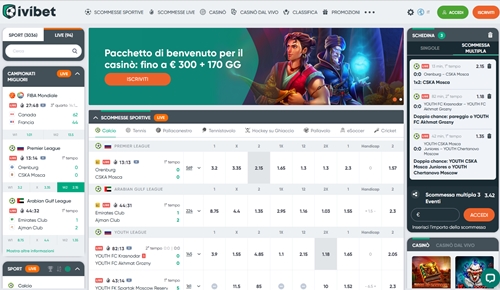 Copia della home page del sito